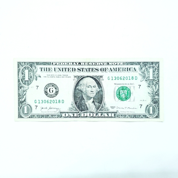 6/13/2018 - 13062018 Birthday Anniversary Note Serial Number $1 One Dollar Bill - Picture 1 of 3